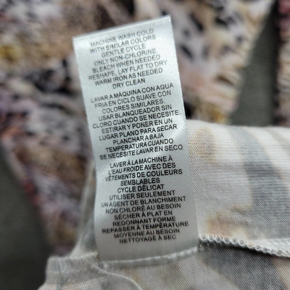 Atelier Dress Women's Large Animal Print Mock Wrap NWT (MSRP $138) - Picture 11 of 12